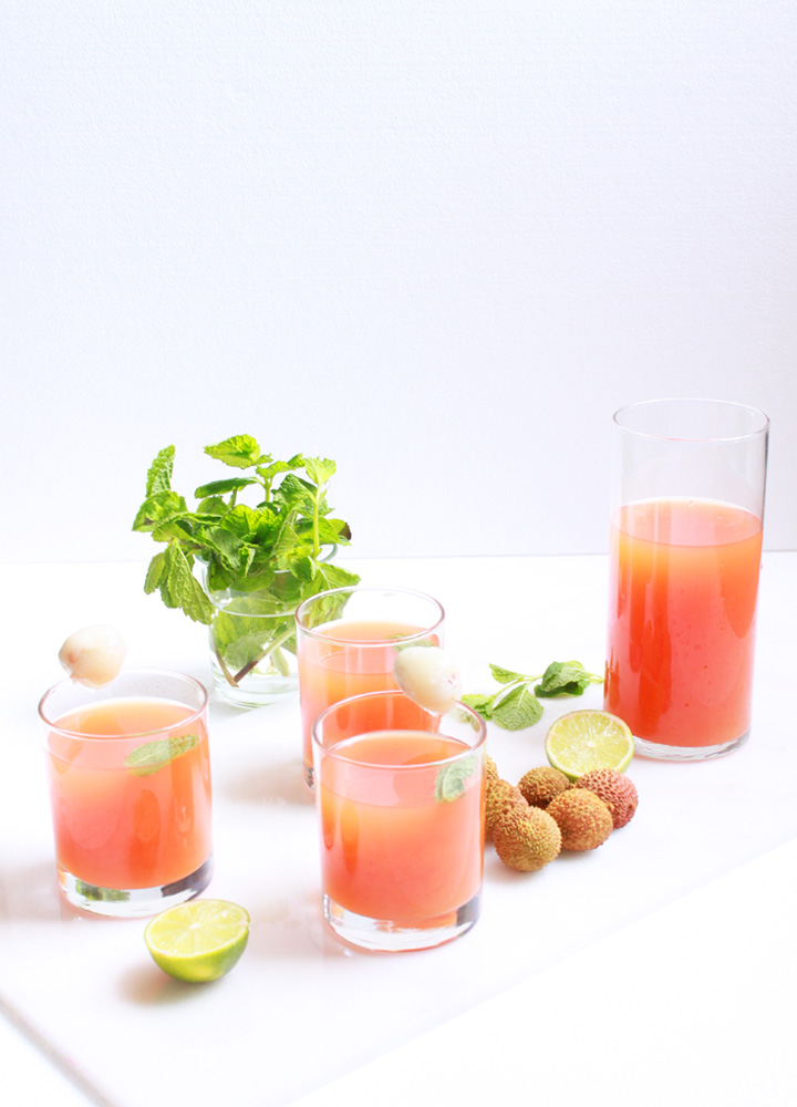 Lychee & Grapefruit Cocktail Recipes-1