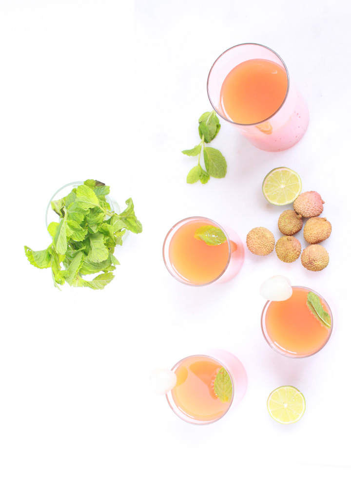 Lychee & Grapefruit Cocktail Recipes-2