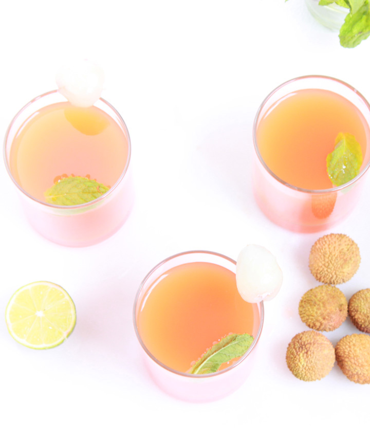 Lychee & Grapefruit Cocktail Recipes-3
