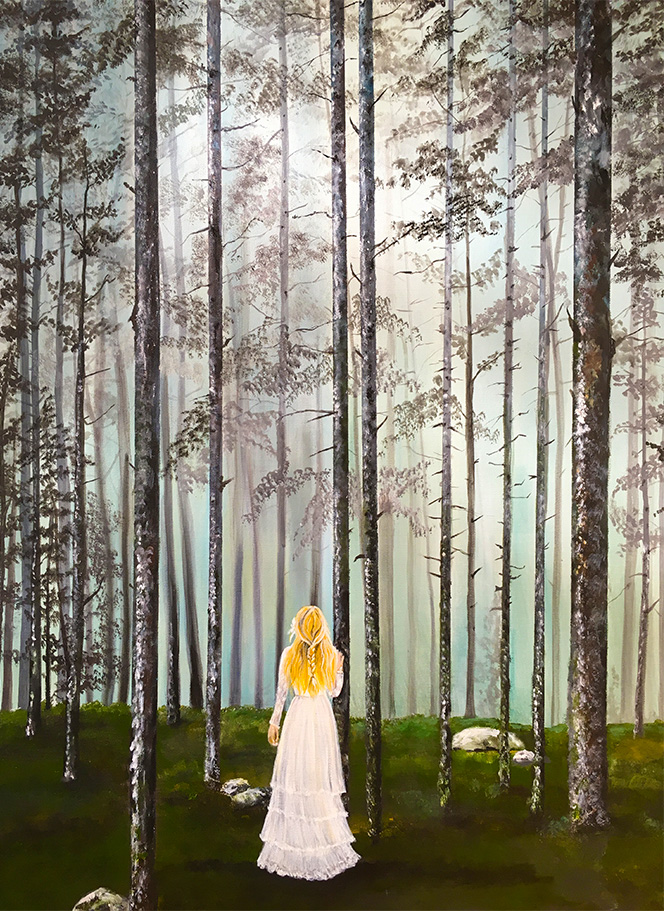 New-Painting---Into-The-Woods-2